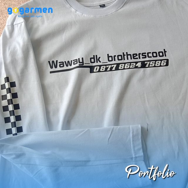 sablon kaos