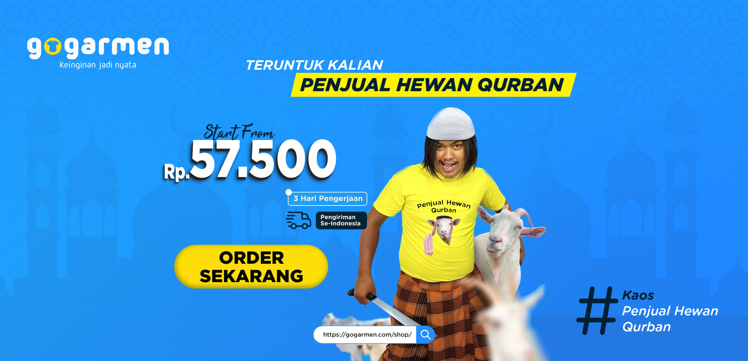 baju panitia qurban