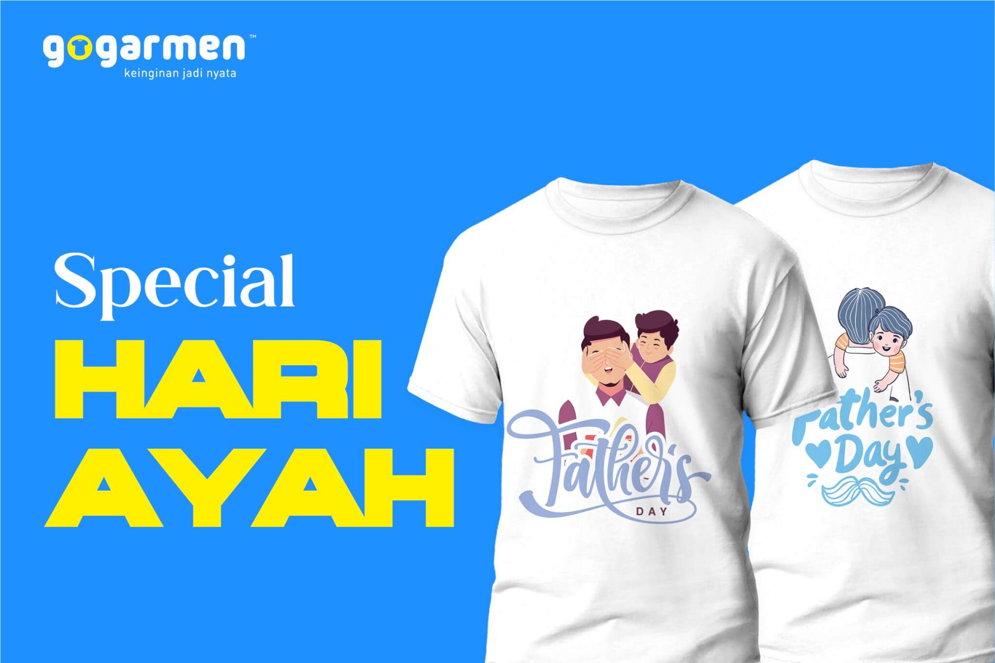 hadiah kaos untuk hari ayah